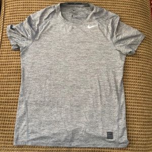 Large Gray Nike Dri-Fit Pro Combat